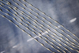 Priya Hair Strings Hair Accessories (set of 9 motif + set of 9 pearl strings)