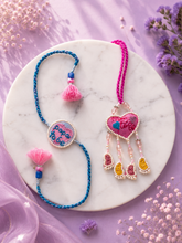Mom To Be and Papa To Be Lumba Rakhi pair set