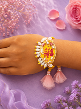 Sabse Sohna Veer and Bhabhi Lumba Rakhi pair set