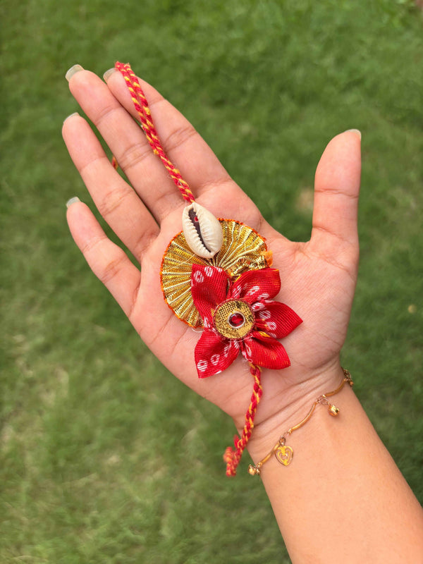 Bandhani Bloom Rakhi