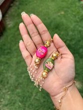 Royal Pearl Tassel Designer Rakhi