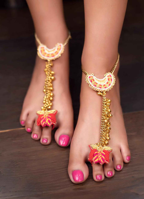 Shraddha Anklet(set of 2)