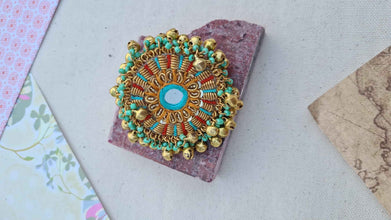 Aishwarya Orange/Green