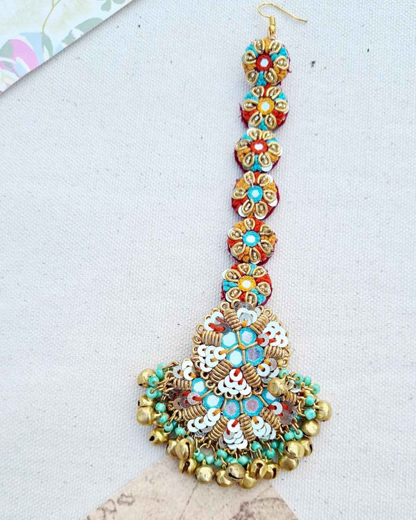 Aishwarya Orange/Green