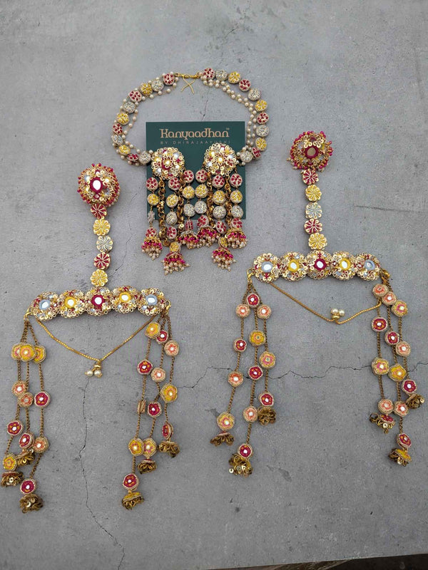 Parineeti Pink Yellow Blue