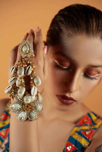 Deep Blue Grace Haathul (set of 2)