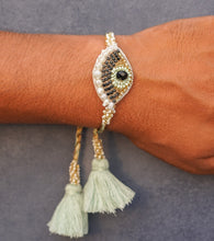 Evil Eye aqua blue bhai rakhi