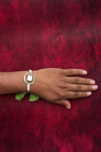 White green stone bhai rakhi