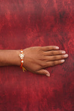 Pearl Crystal moli thread bhai rakhi