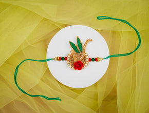 Rose abstract bhai rakhi