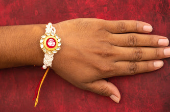 White sun bhai rakhi