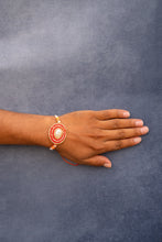 Golden red bhai rakhi