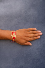 Red rose bhai rakhi