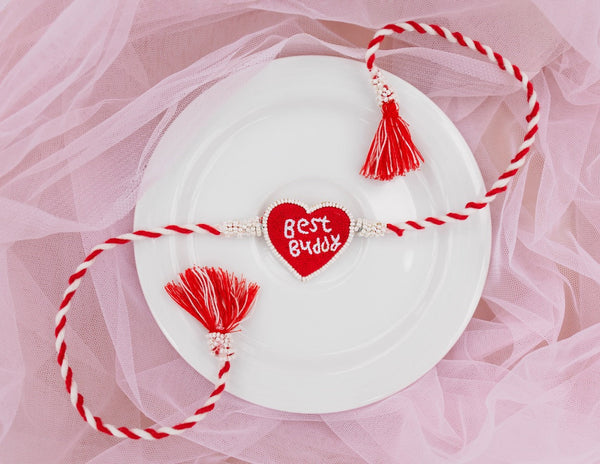 Best buddy heart bhai rakhi