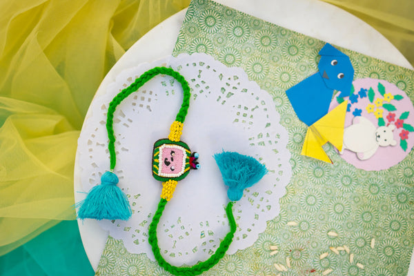 Kid's Cocomelon Beaded unisex bulk Rakhi