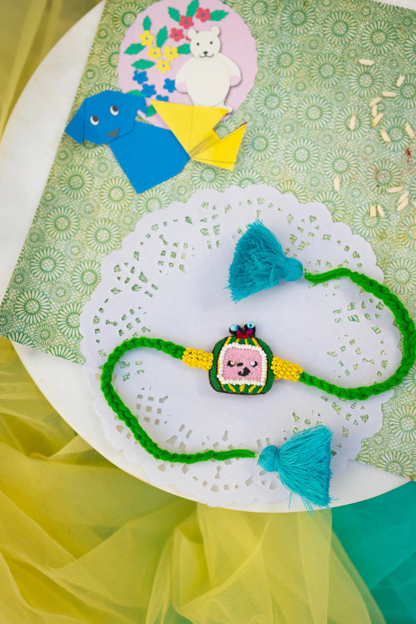 Kid's Cocomelon Beaded unisex Rakhi