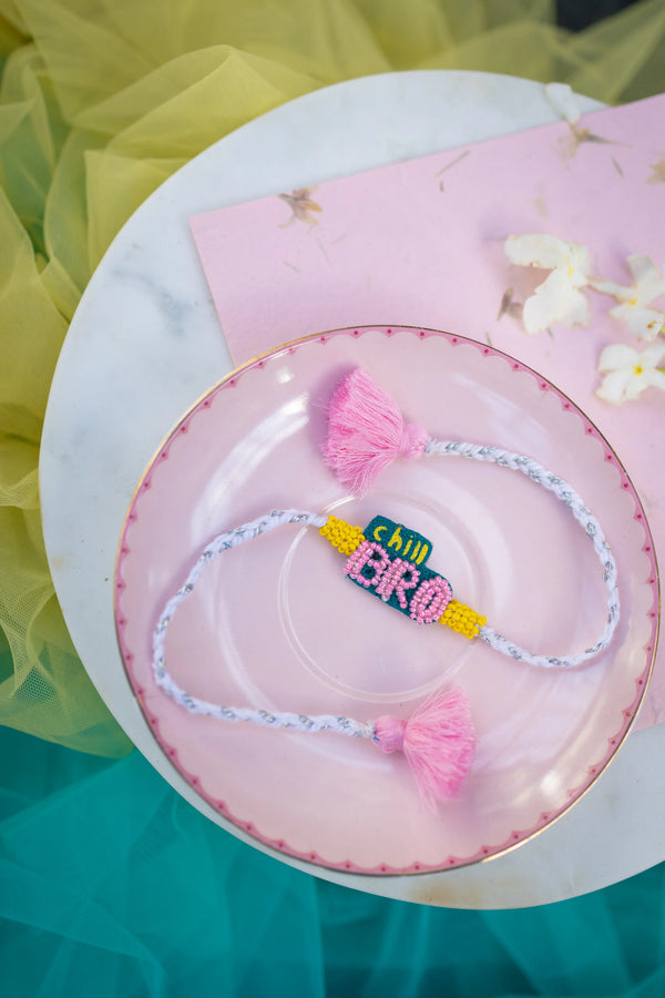 Kid's Chill Bro Beaded Rakhi