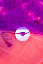 Baby sis heart shape rakhi